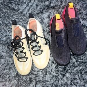 Nike Athletic Shoes - Black and Cream